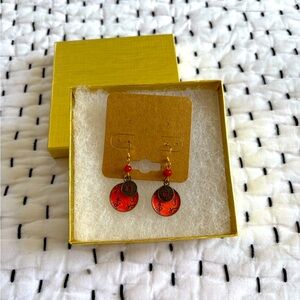 NWT coin dangle earrings